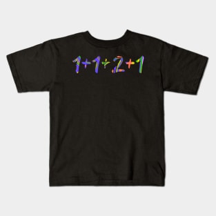 1+1+2+1 Kids T-Shirt